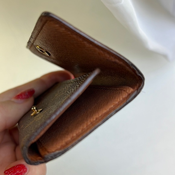 Louis Vuitton Monogram Canvas Multicles 4 Ring Key Case Auth. LV Unisex Wallet - Picture 16 of 17